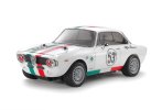 Tamiya 47501 - 1/10 RC Alfa Romeo Giulia Sprint GTA Club Racer White Painted Body (MB-01 Chassis)