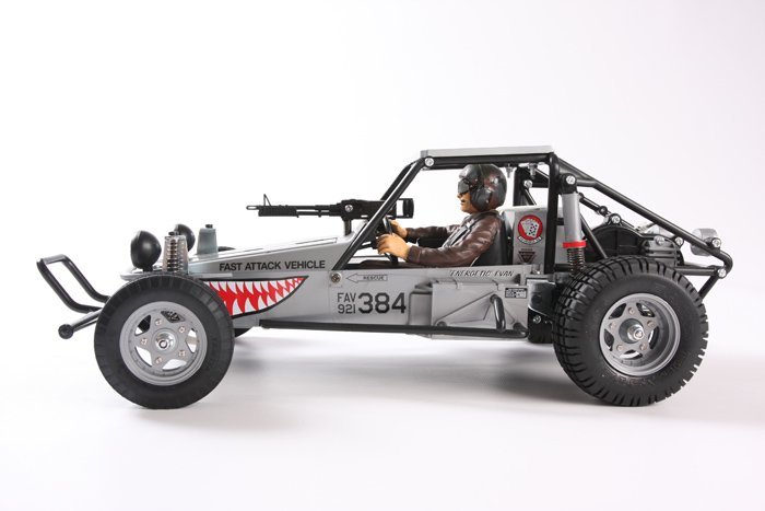 Tamiya 58539 - 1/10 RC Fast Attack Vehicle Kit with Shark Mouth Decals