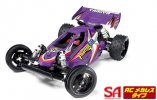 Tamiya 57983 - 1/10 RC Super Fighter GR Violet - (Without RC Mechanic) Completed Chassis Set DT-02