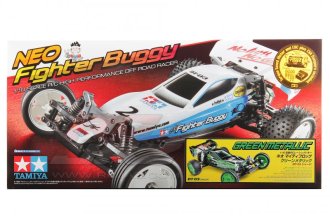 Tamiya 47371 - 1/10 Neo Fighter Buggy Green Metallic DT-03 Kit