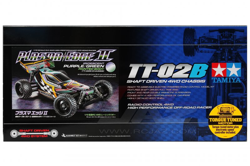 Tamiya 47454 - 1/10 Plasma Edge II Iridescent Purple/Green (TT-02B chassis)