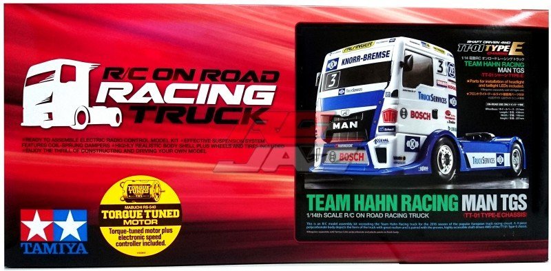 1825883/11825883 Body-Cab TAMIYA 58632 Team Hahn Racing MAN TGS/Reinert/TT-01E