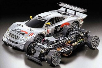 Tamiya 58214 - Mercedes CLK-GTR RC Kit with TA03R Chassis