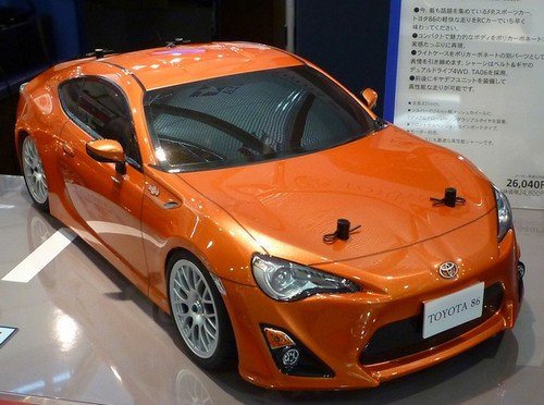 toyota 86 rc drift car