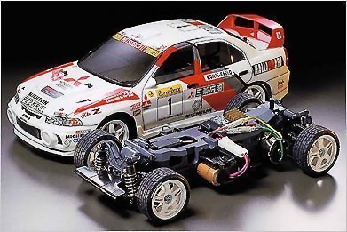 タミヤ　Mitsubishi Lancer Evolution IV TAMIYA 1/10 RC MITSUBISHI LANCER EVOLUTION IV MONTE CARLO