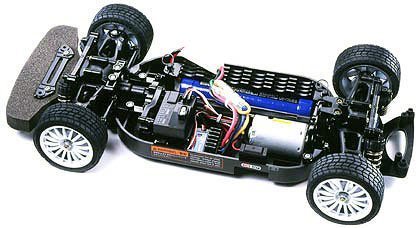 Ruote Tamiya 58333 Oro Per Subaru Impreza WRC 2004 TT01 - Scala 1:10