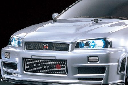 Tamiya 564 1 10 Rc Nismo R34 Gt R Z Tune Tt01 W Led Lights