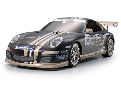 Tamiya 58407 - 1/10 RC Porsche 911 GT3 Cup VIP 07 - TT01E - TT-01 Type-E Chassis
