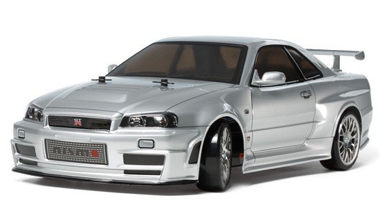 Tamiya 58605 - 1/10 Nismo R34 GT-R Z-Tune Drift Car Kit (TT-02D)