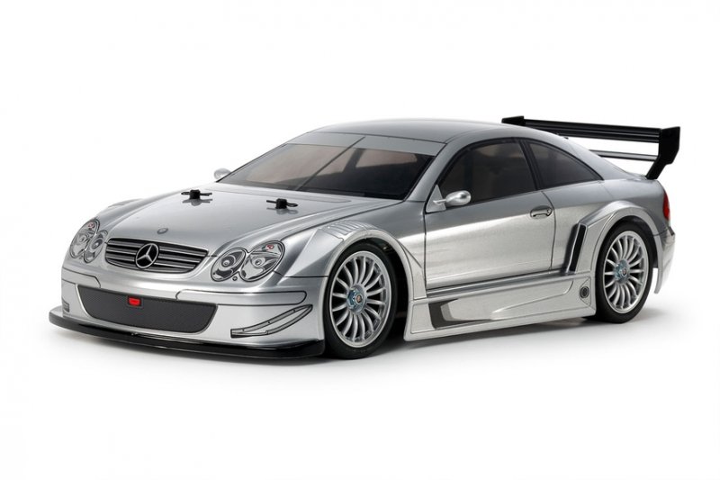 Tamiya 58722-60A - 1/10 2002 Mercedes-Benz CLK AMG (TT-02) (W/O ESC)