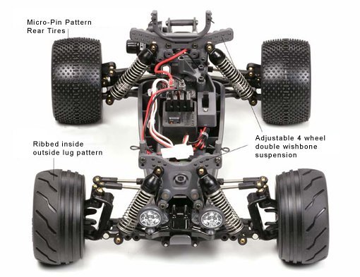 Tamiya 56704 - 1/16 RC Tamtech Gear TT-Gear Wild Boar Truggy Kit