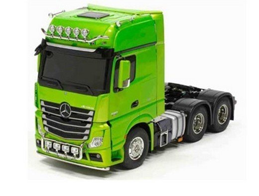 Tamiya 23801 - 1/14 RC Mercedes-Benz Actros (Full Operation Finished Model) (Green)