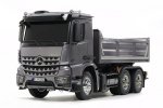 Tamiya 56357/56545 - 1/14 Mercedes-Benz Arocs 3348 6x4 Tipper Truck Tractor with Electric Actuator Combo Set