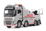 Tamiya 47528 - 1/14 Volvo FH16 Globetrotter 750 8x4 Tow Truck Silver Edition