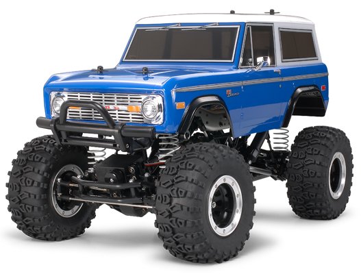Tamiya 58436 -1/10 RC Ford Bronco 1973 CR-01  4X4 Off-Road Vehicle
