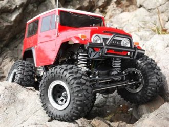 Tamiya 58405 - 1/10 RC Toyota Land Cruiser 40 CR-01 Chassis Remote