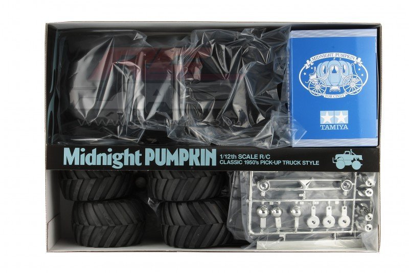 Tamiya 58547 BLACK Midnight Pumpkin RC Kit Three Battery Super Deal 