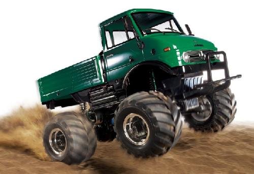 Tamiya 84319 - 1/10 RC Mercedes-Benz Unimog 406 Series U900 Wheelie (CW-01) Green