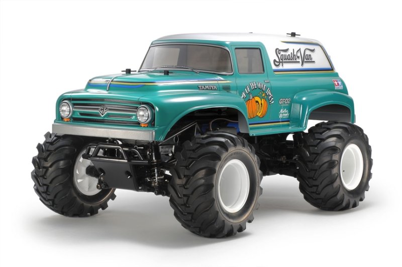 Tamiya 58725 1/10 Scale RC 4WD Off Road Car GF-02 Chassis Squash