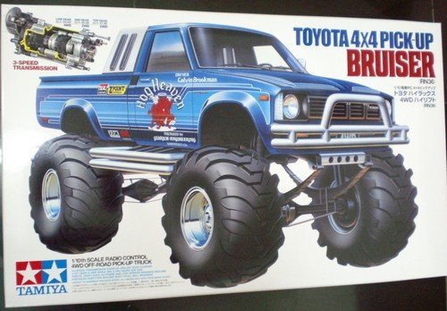 タミヤ トヨタハイラックス4X4 PICK UP BRUISER Tamiya 58519 - 1/10 Toyota Bruiser 4X4 Off-Road Pickup Truck