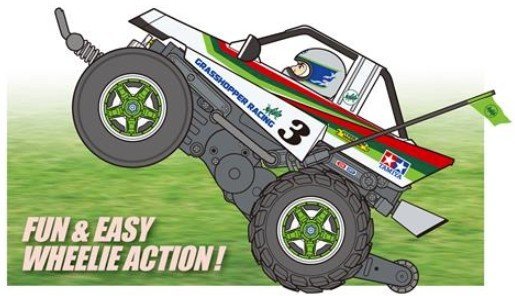 Tamiya 58662 - 1/10 Comical Grasshopper RC Buggy Kit WR-02CB
