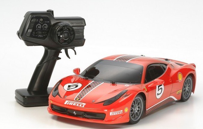 Tamiya 46623 - 1/10 Ferrari 458 Challenge TT-01 Type ES RC Car
