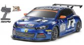 Tamiya 57822 - 1/10 RC RTR XB VOLKSWAGEN SCIROCCO GT24-CNG TT-01 TYPE-E CHASSIS