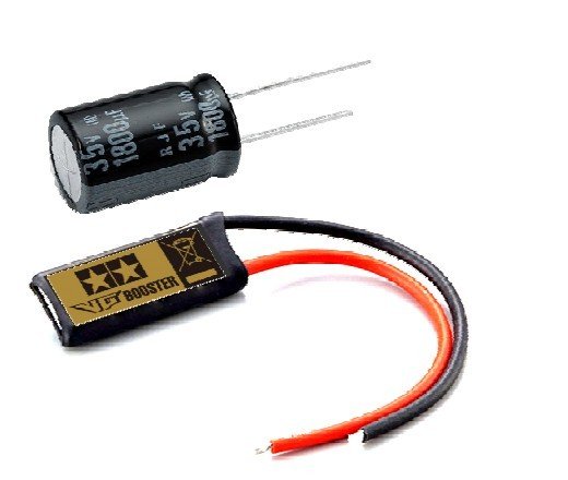 Tamiya 42299 - VG Booster (for Brushed Motor) and VG Capacitor (for ESC)