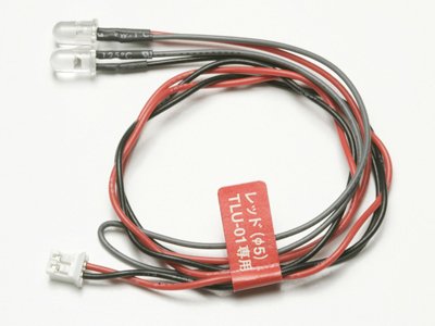 Tamiya 53911 - RC Tamiya LED Light (5 Red) for TLU-01 OP.911 OP-911