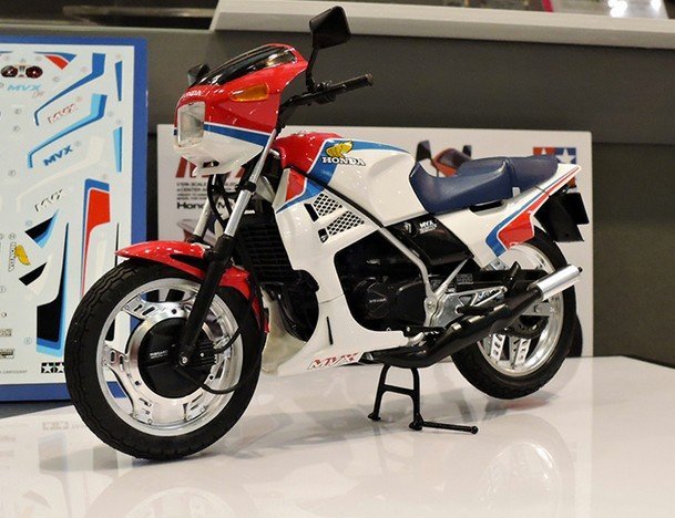 Tamiya 14023 1/12 Scale Motorcycle Model Kit Honda Mvx250f for sale online 