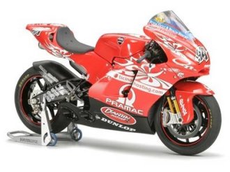 オートバイ・バイク TAMIYA D'ANTIN PRAMAC DUCATI GP4 1/12 D'Antin Pramac Ducati GP4, Tamiya 14103 (2006)