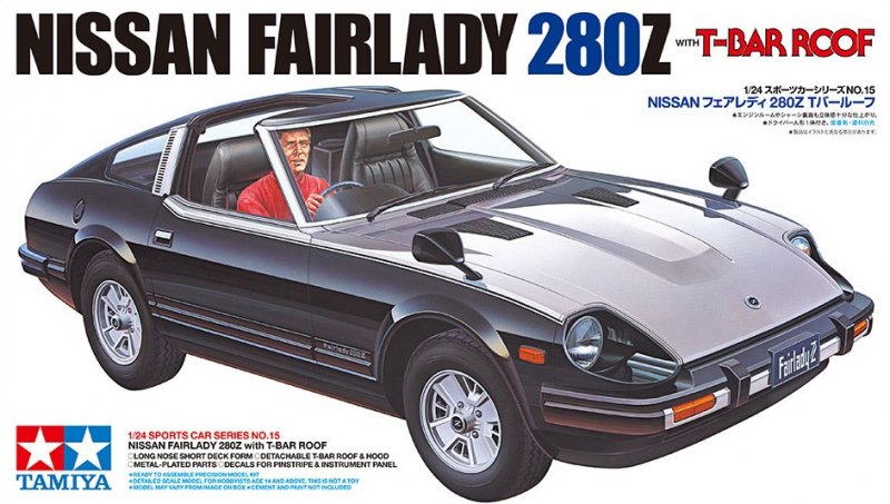 Tamiya 24015 - Nissan Fairlady 280Z with T-Bar Roof No.15