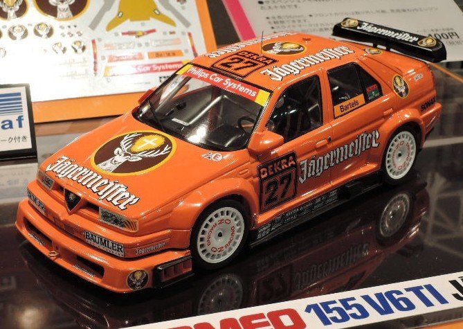 TAMIYA ALFA ROMEO 155 V6 TI JÄGERMEISTER Jagermeister Alfa Romeo 155 Ti none / Tamiya USA