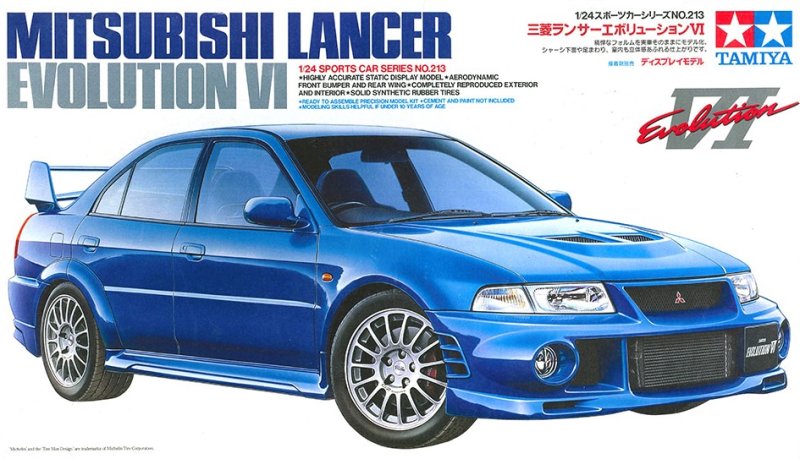 タミヤ　Mitsubishi Lancer Evolution IV 1/10 scale RC 4WD HIGH PERFORMANCE Racing Car MITSUBISHI