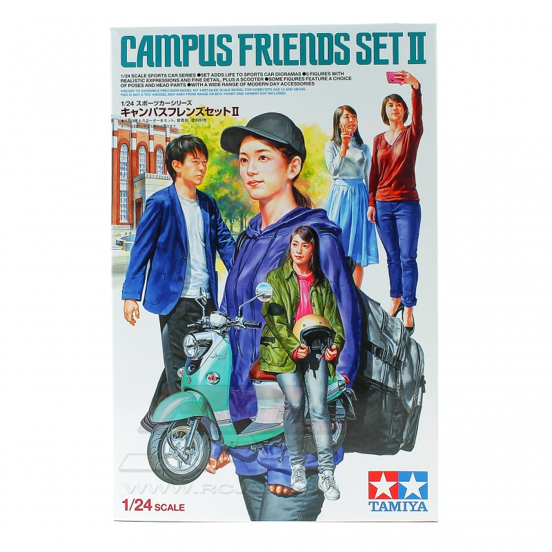 Tamiya 24356 - 1/24 Campus Friends Set II