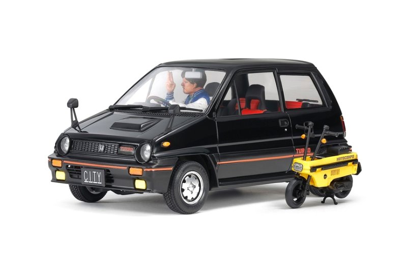 タミヤ 1/24 ホンダ　シビック　シティ　トゥデイ　3点セット Tamiya 24369 1/24 Scale Model Sport Car Kit Honda City Turbo w