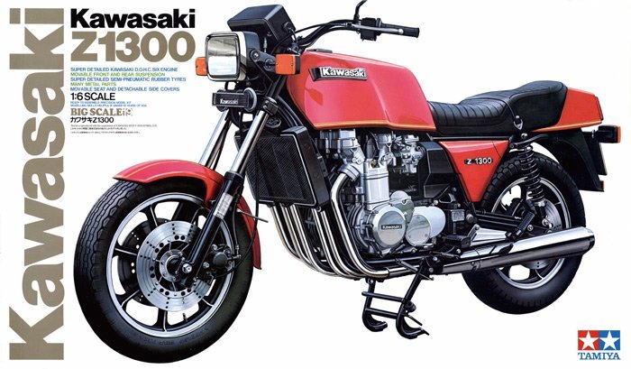 Tamiya 16019 - 1/6 Kawasaki Z1300 Kit - CF619