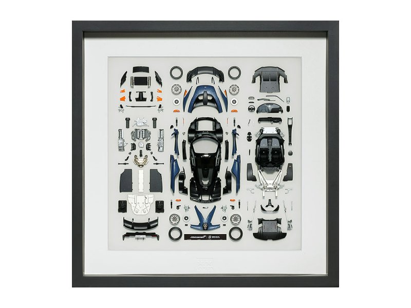 Tamiya 21246 - 1/24 McLaren Sena (Gray) Parts Panel Collection No. 46