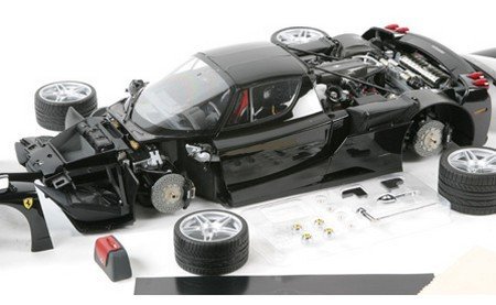 Tamiya 89663 - 1/12 Scale Enzo Ferrari Nero Black Model Kit