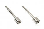 Tamiya 9808039 - Frog Wheel Axle (2pcs.) for 58354 /Subrau Brat/Wild One/FAV/Fast Attack Vehicle