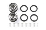 Tamiya 54101 - RC CR01 Metal Plated Wheels - Offset 0 (2pcs) OP-1101