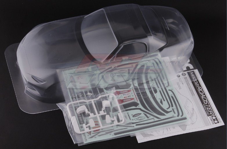 Tamiya 51583 - 1/10 Mazda MX-5 Roadster RC Car Body Parts Set SP-1583