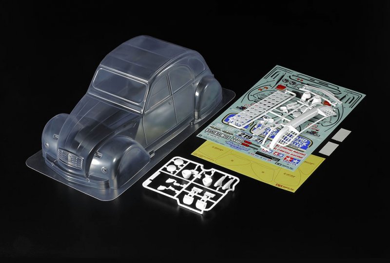 Tamiya 51617 - 1/10 Citroen 2CV Rally Body Parts Set SP-1617