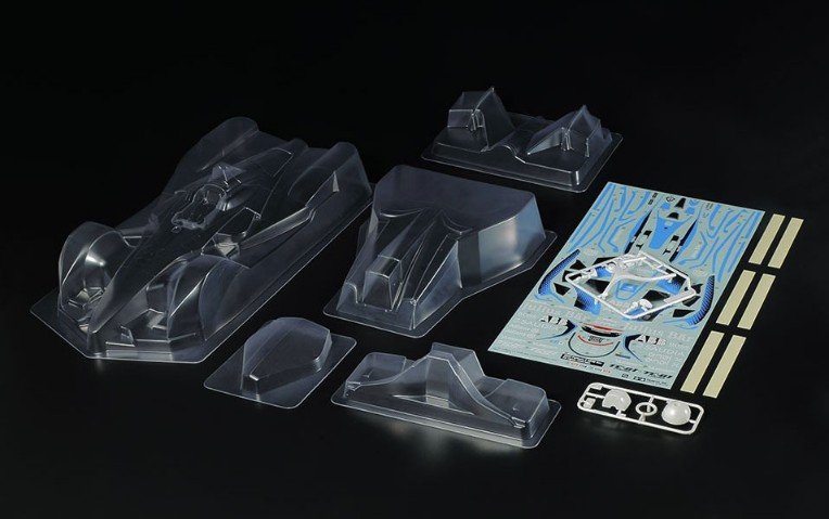 Tamiya 51660 - 1/10 TC-01 Formula E Gen2 Body Parts Set SP-1660