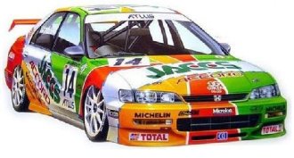 Tamiya 84138 - 1/10 Honda Accord 1996 Racing Body Set