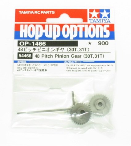 Tamiya 54466 - 48 Pitch Pinion Gear 30T,31T OP.1466 OP-1466