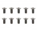 Tamiya 51625 - 3x6mm Countersunk Hex Head Screws (Steel, 10 Pcs.) SP-1625