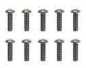 Tamiya 51628 - 3x10mm Hex Head Screws (Steel, 10 Pcs.) SP-1628