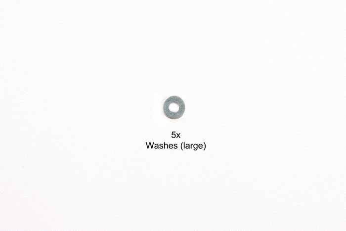 Tamiya 9805818 - 3mm Washer (Large) (5 pcs.)
