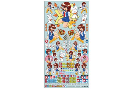 Tamiya 84102 - Moko-chan Sticker Set